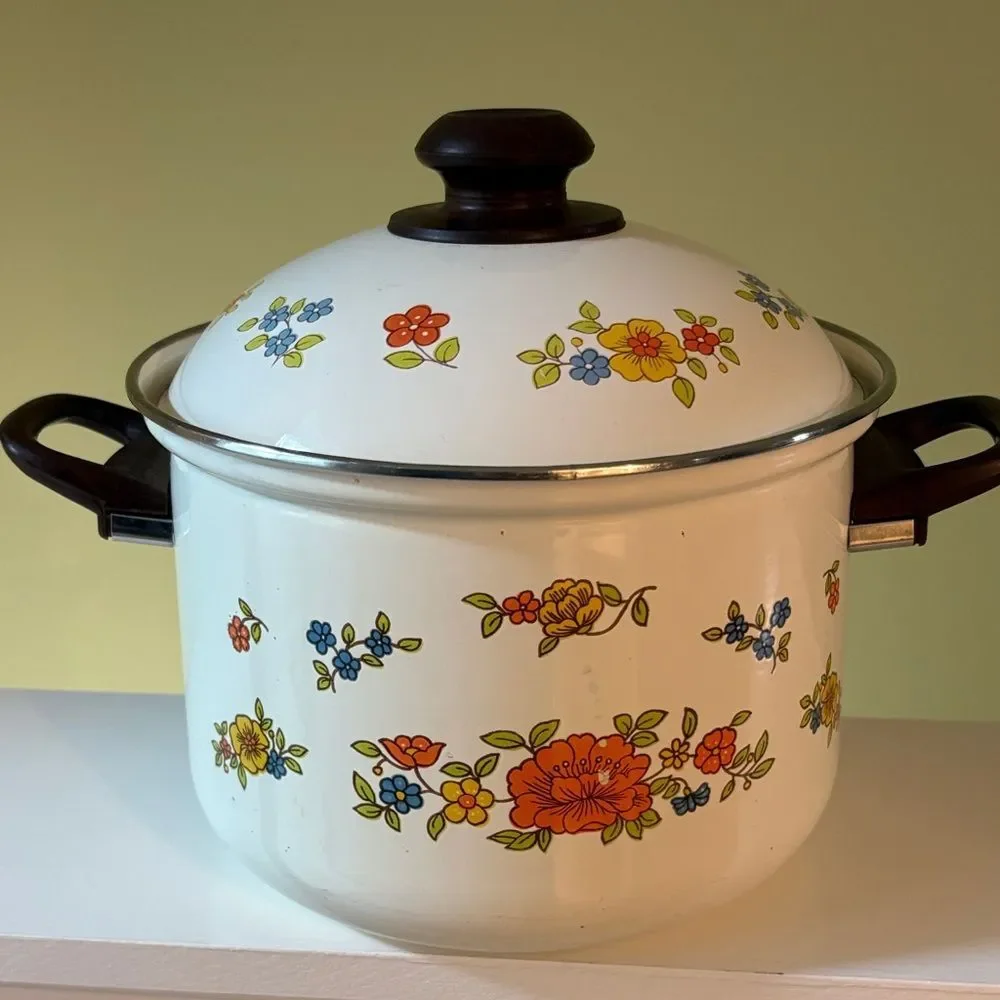 Vintage MCM 1970's EXCEL *Summer Garden* 10
